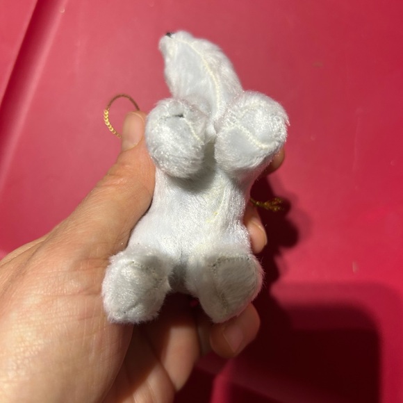 Set of 5 White Polar Bears ornaments - Picture 8 of 8